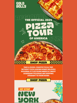 Goldbelly - 🍕 The Official PIZZA Tour of America! 🍕