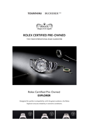 Tourneau - Rolex Certified Pre-Owned Explorer