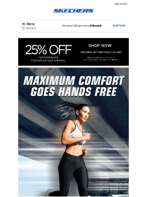 SKECHERS - Step into maximum comfort
