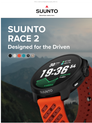 suunto - Suunto introduces the new Suunto Race 2🔥