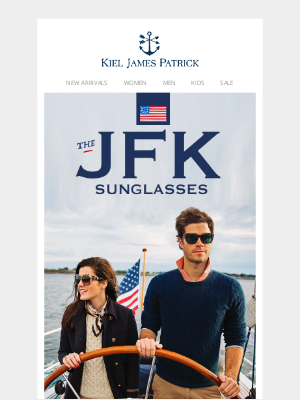 Kiel James Patrick - The JFK Sunglasses Are Back! 🇺🇸🕶️