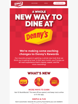 Denny's - New Rewards Sneak Peek!