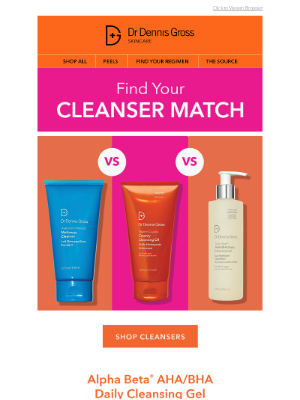 Dr. Dennis Gross Skincare - Find Your Perfect Cleanser Match ➡️