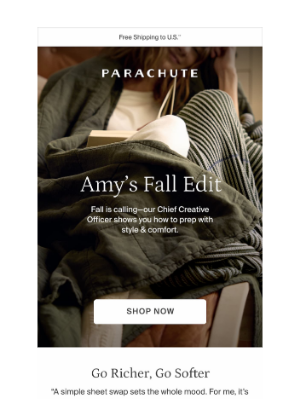 Parachute Home - Fall 101: How To Style The Shift