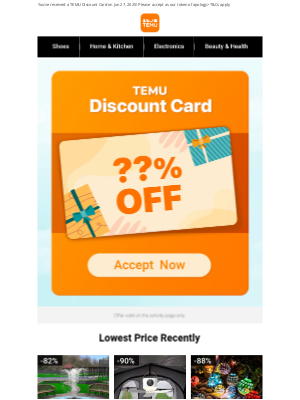 Temu - Awfully sorry for the delay.
