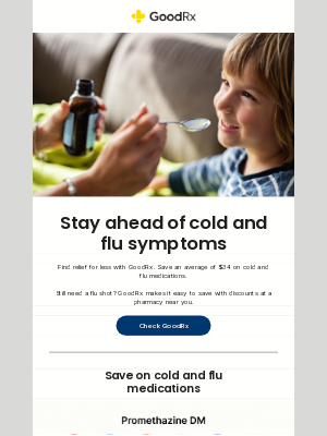 GoodRx - Cold & flu season season has arrived