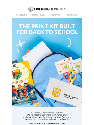 Overnight Prints - The Back to School Bundle (Now Up to 70% Off)