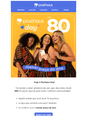 DBR Posthaus (Brazil) - Yvette, hoje é Posthaus Day 💙