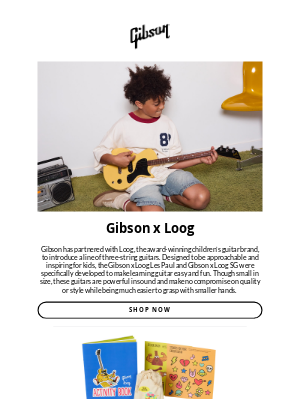 Gibson - Introducing Gibson x Loog