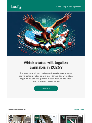 Leafly - 🇺🇸 Which states could legalize weed in 2025?