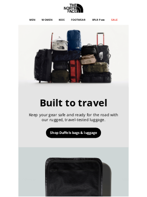 The North Face - Travel luggage and accessories for summer adventures