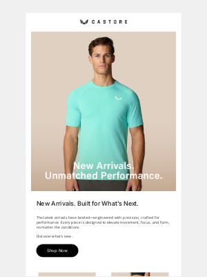 Castore - New Season. New Standards.