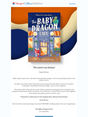 HarperCollins (United Kingdom) - The cutest cosy romantasy for 2025!