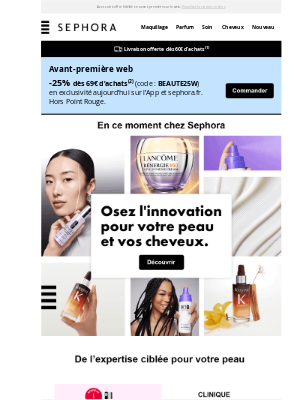 Sephora (France) - Osez l'innovation pour votre peau et vos cheveux 🤩