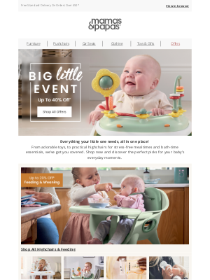 Mamas & Papas (United Kingdom) - SAVE on those everyday essentials