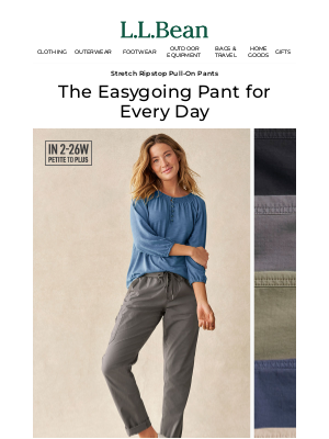 L.L.Bean - The Most Comfortable Pants