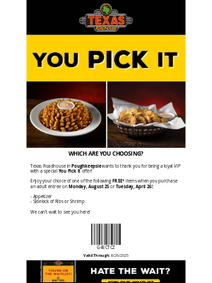 You Get to Choose!