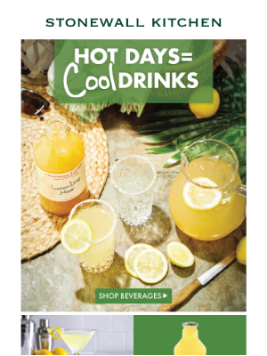 Stonewall Kitchen - Beat the Heat with Cool Cocktail Mixers