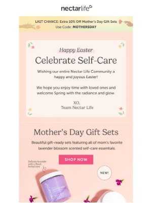 Nectar Bath Treats - Have A Radiant Easter