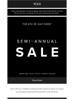 Shop The 4th Of July Event