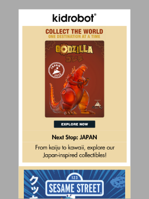 Kidrobot - 🧳🗺️ Collect the World Continues