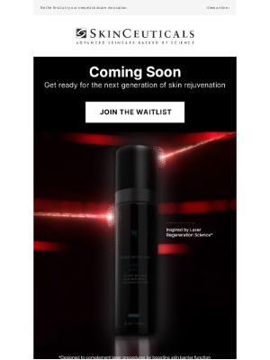 SkinCeuticals - Coming Soon: The Next Generation of Skin Rejuvenation