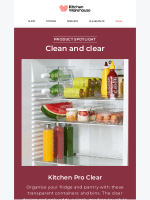 Kitchen Warehouse - Clear the clutter: Smart storage for your kitchen