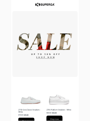 Superga - 30-50% Off All Sneakers: Shop Iconic Styles on Sale