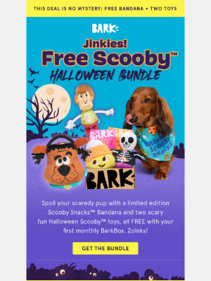 BarkShop - Your dog’s on the case! Get their FREE Scooby™ Bundle 🔍