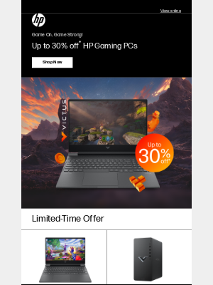 HP (Australia) - Limited-Time Sale on Gaming PCs