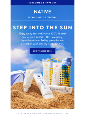 Native - An essential sunshine accessory