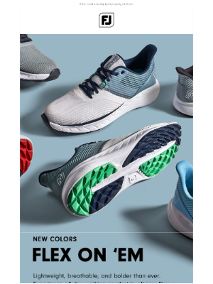 FootJoy - Just Dropped: New Colors to Flex