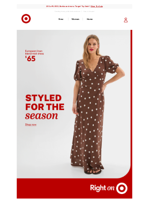 Target (Australia) - Lily loves styles for the season