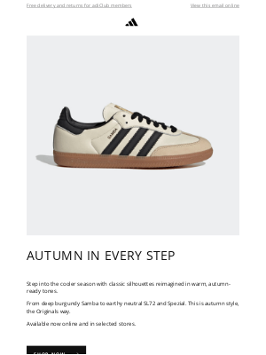 Adidas Australia - 🍂 AUTUMN FITS, ORIGINALS STYLE