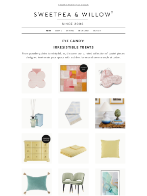 Sweetpea & Willow - Eye Candy: Indulge in the Soft Allure of Pastel-Inspired Interiors