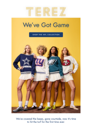 Terez - OFFICIALLY LICENSED NFL APPAREL