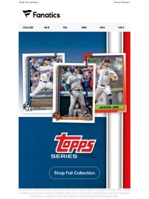 NFLshop - New Packs, New Heat: 2025 Topps Series 2 Drop!