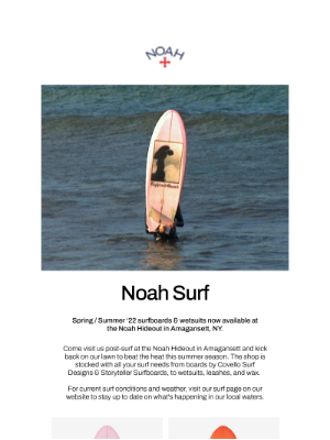 Noah - Noah Surf