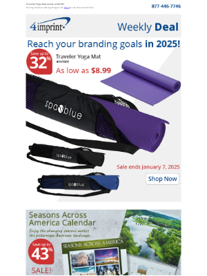 4imprint - Stretch your brand's limits with this week's deal!