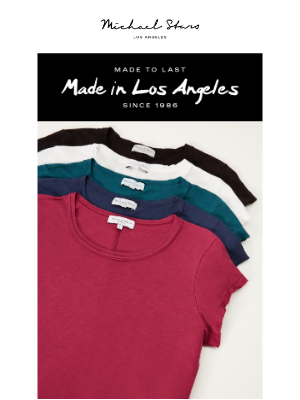 Michael Stars - This just in: New SUPIMA colors!