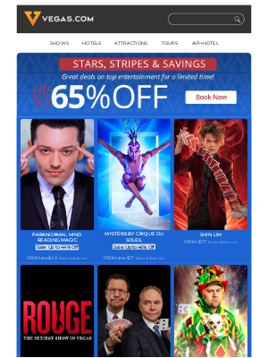 Vegas - 4TH OF JULY DEALS ❤️🤍💙