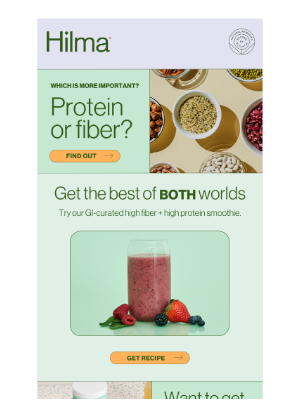 Hilma - Protein or Fiber? 🔍