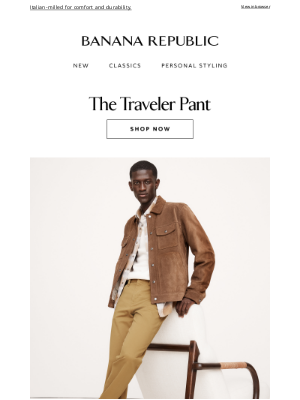 Banana Republic USA - Your favorite pants — now in linen
