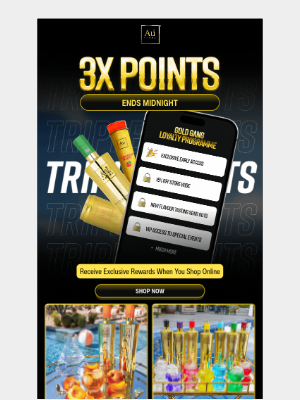 AU Vodka (United Kingdom) - FINAL HOURS - Triple Points Weekend! ⌛