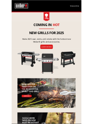 Weber - New grills for 2025 are here 👀