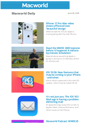 Macworld - iPhone 17 Pro Max video shows off brand-new ‘beautiful’ design