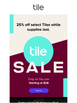 Tile, Inc - Tile Sale | Limited Time Only!