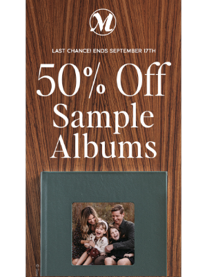 Miller's Print - Last call for 50% off Sample Albums💫