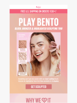 Memebox - Play Bento is HERE 🍑 Sculpt, Glow & Go!
