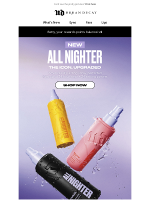 Urban Decay - ✨ NEW & Upgraded: The Iconic All Nighter Setting Spray Is Here!